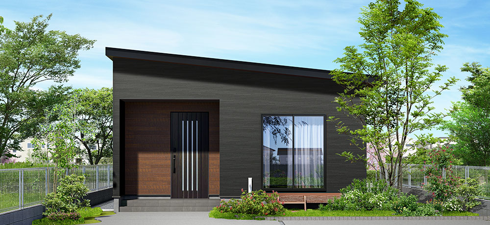 ワンフロアで家族が繋がる平屋