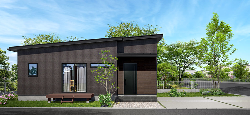 共働き夫婦のための家事ラク動線の平屋