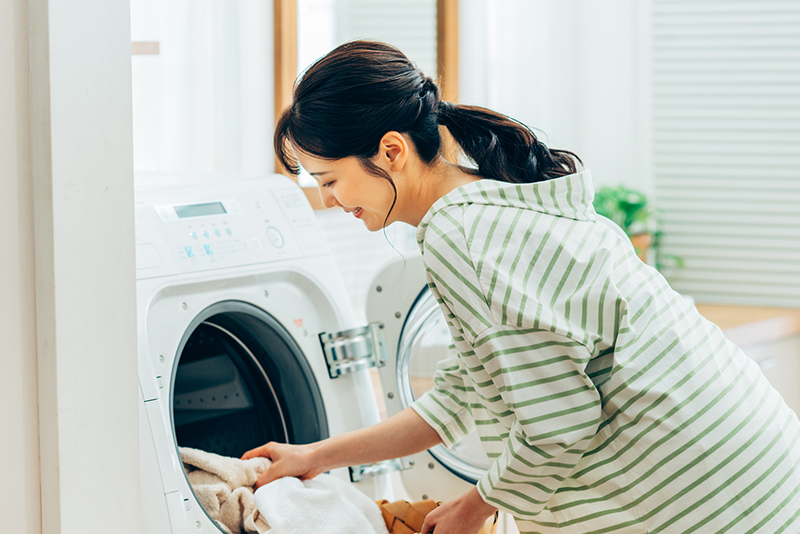 ワンフロアで家事が完結