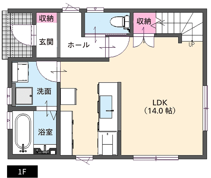 24坪プランA1F