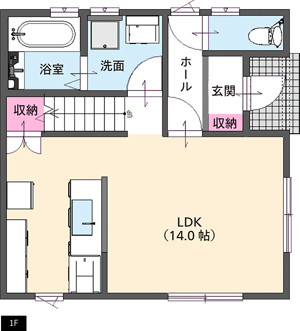 24坪プランB1F