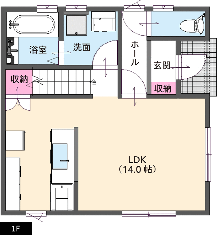 24坪プランB1F