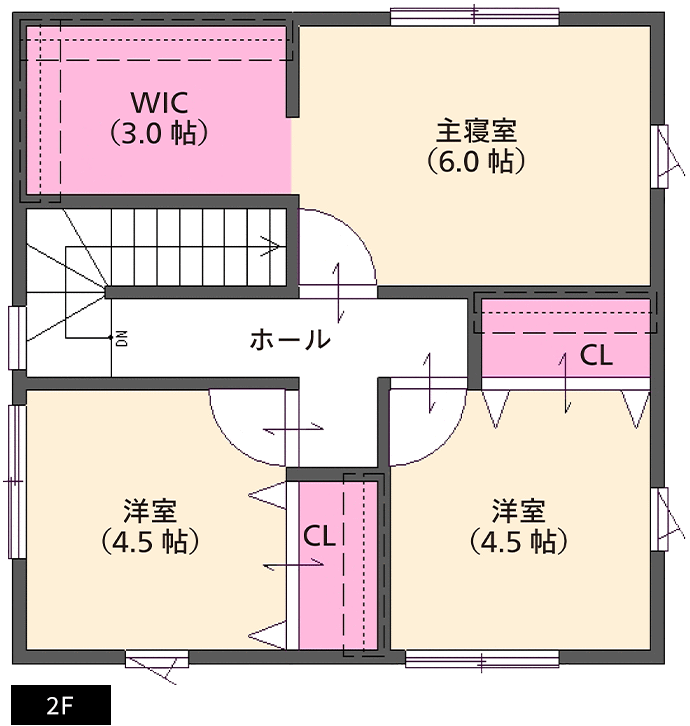 24坪プランB2F