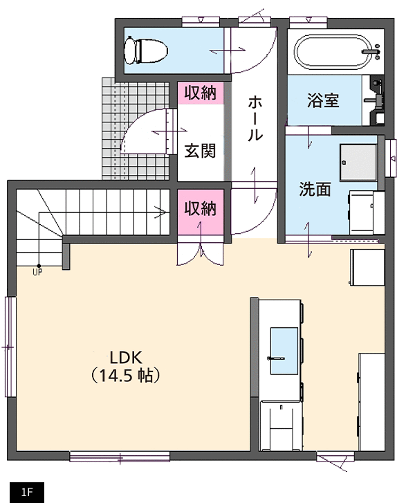 26坪プランA1F