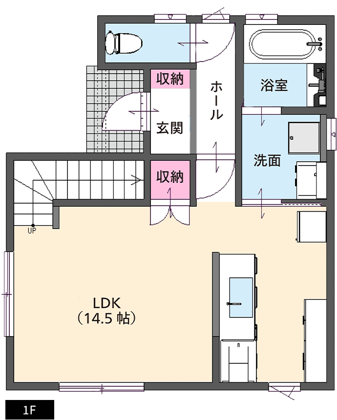 26坪プランA1F