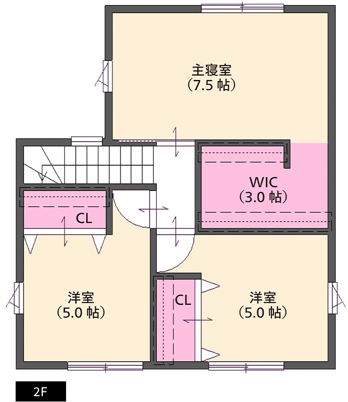 26坪プランA2F