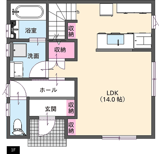 26坪プランB1F