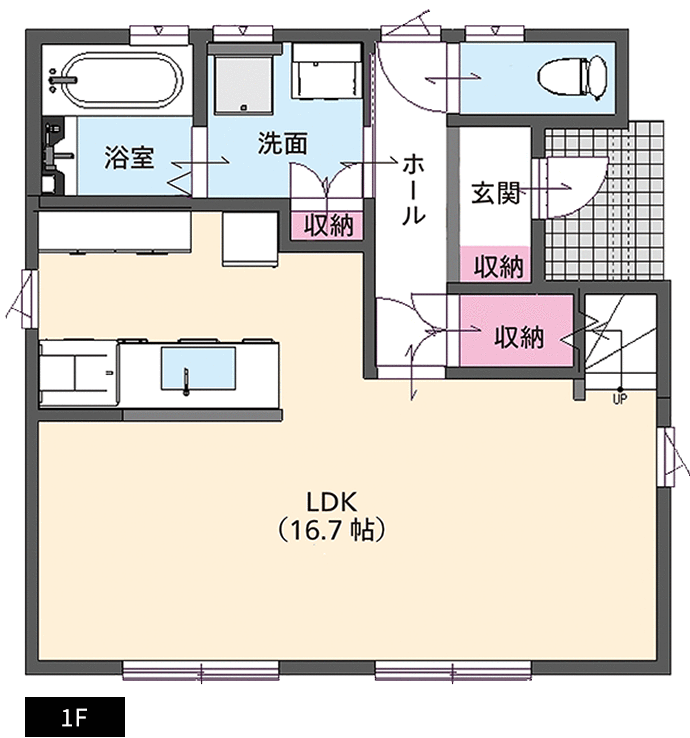 28坪プランA1F
