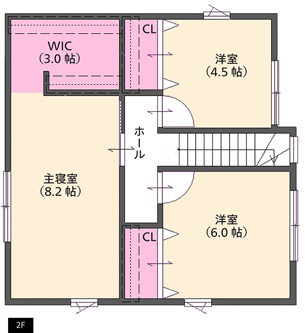 28坪プランA2F