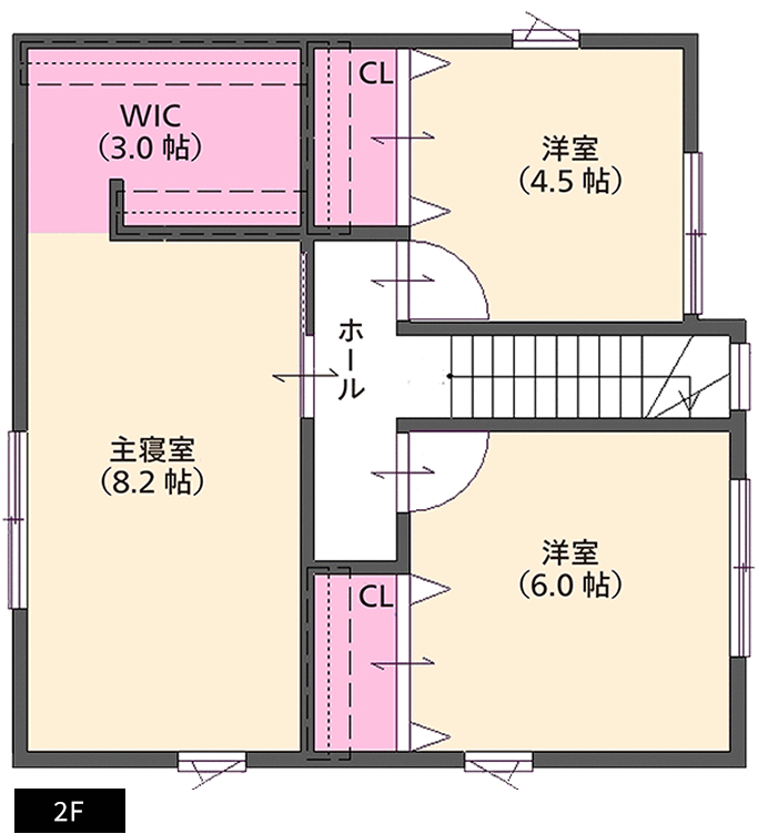 28坪プランA2F