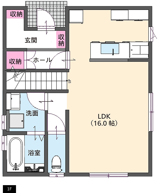 28坪プランB1F