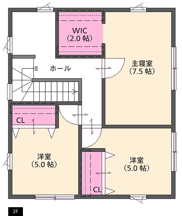 28坪プランB2F