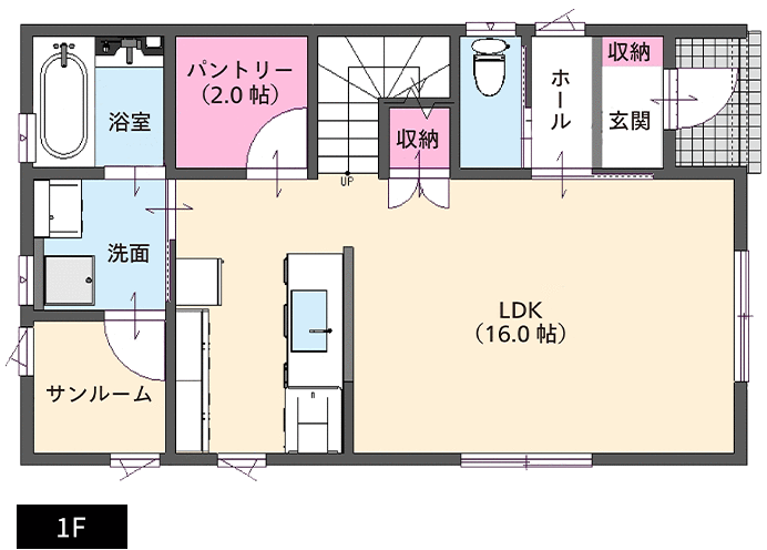 30坪プランA1F