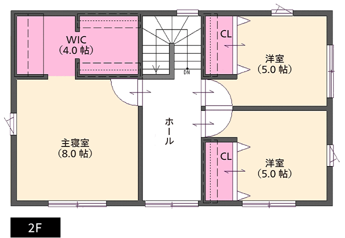 30坪プランA2F