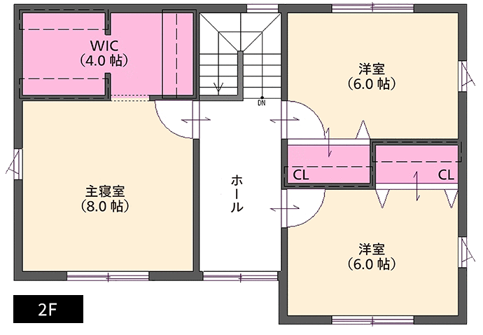 32坪プランA2F