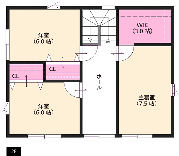 32坪プランB2F