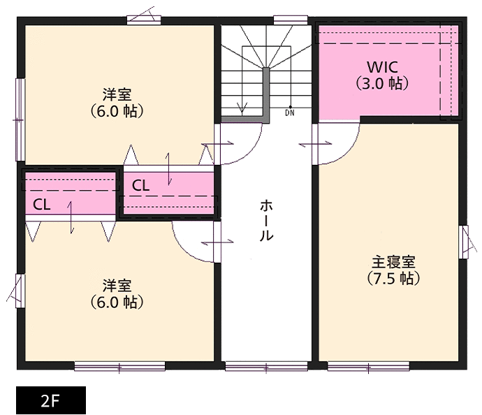 32坪プランB2F