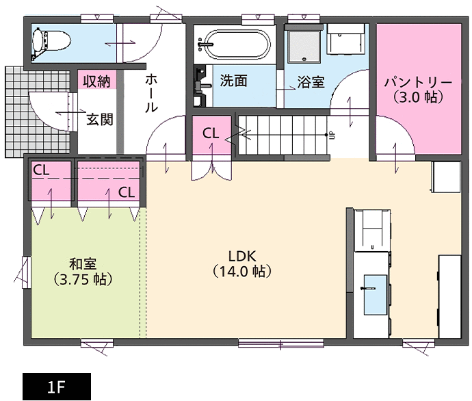 34坪プランB1F