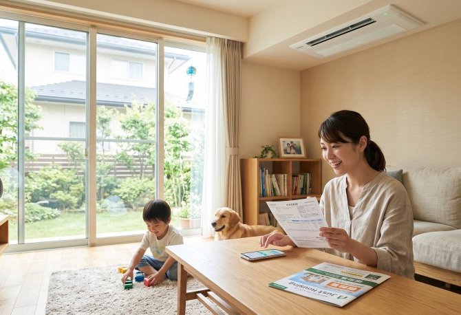 今夏のエアコン代に驚いた方必見！断熱性能でこんなに変わる毎月の光熱費