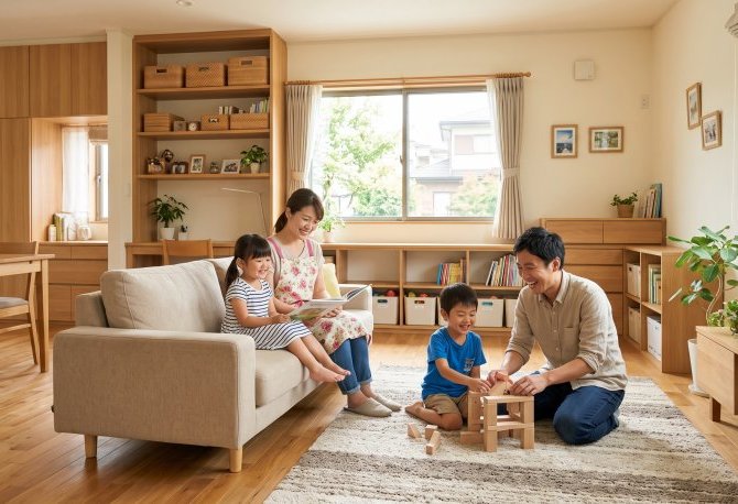 アパートの手狭感から解放！家族の荷物がすっきり片付く収納計画のコツ