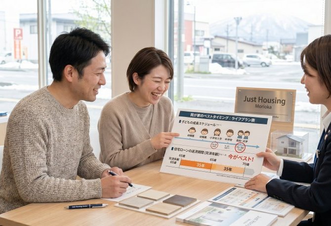 家づくりの「ベストタイミング」はいつ？金利とライフステージの話