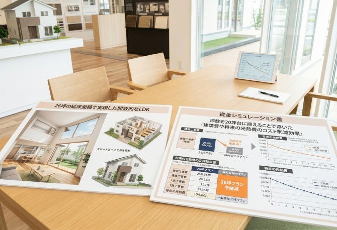 26坪〜28坪の家は狭い？子育て世代に最適な「延床面積」と無駄なスペースを削る設計手法
