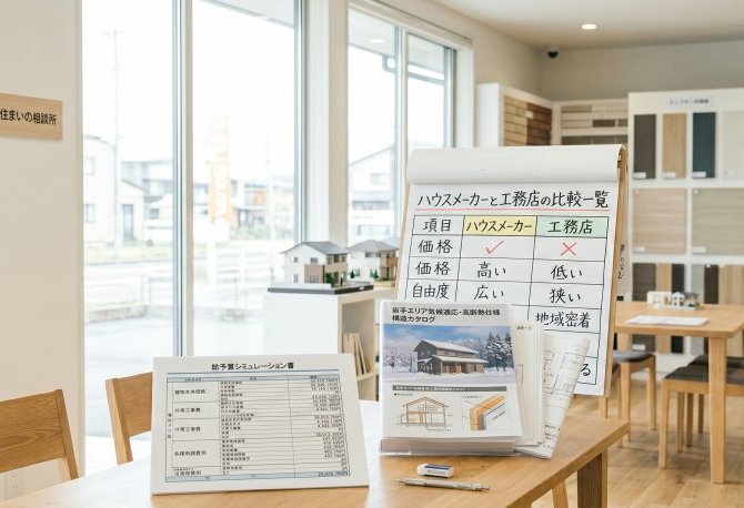 ハウスメーカーと工務店、何が違う？岩手で自分たちに合うパートナーの選び方