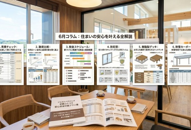 【6月まとめ】目先の建築費だけで選ばない。コスト・品質・性能すべてを両立する賢い選択