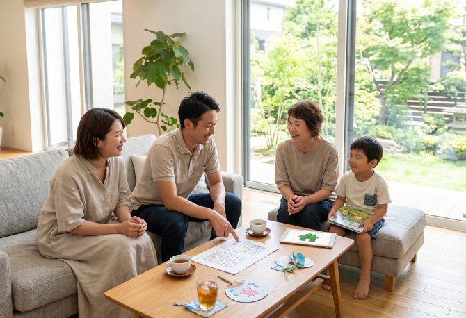 お盆休みの今こそ！家族で「これからの暮らし」を話してみませんか？