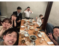 懇親会の様子をお届け...♩