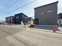 津志田西 建売住宅3棟、外構工事がまもなく完成！