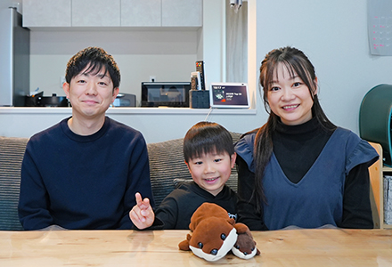 “無理なく理想を叶える家づくり”ができました！